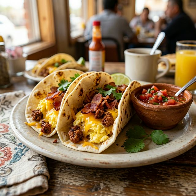 The Best Breakfast Tacos in Brownsville, TX