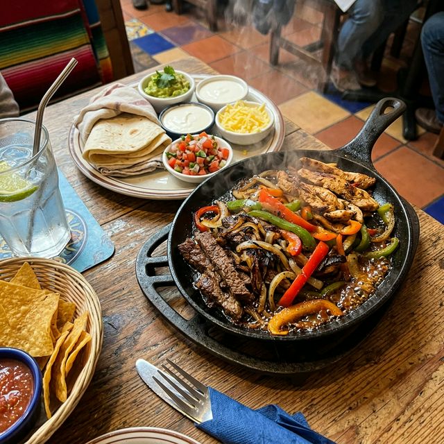 A beautiful spread of authentic Mexican food